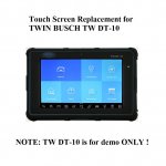 Touch Screen Panel Digitizer Replacement for TWIN BUSCH TW DT-10